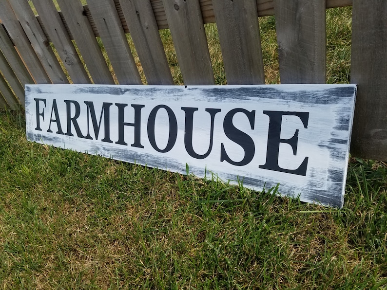 Farmhouse Signlarge Farmhouse Signrustic Farmhouse - Etsy
