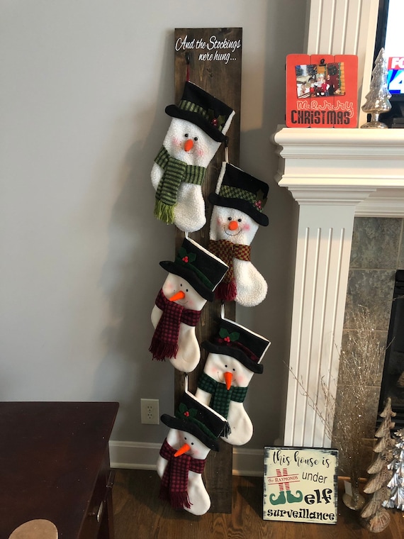 free standing stocking holder amazon