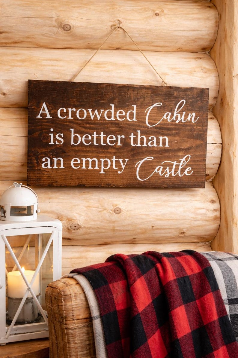 A Crowded Cabin|Lake House Decor|Lake Cabin Decor|Cabin Decor|Rustic Cabin|Small House Decor|Rustic Lake House|Hunting Cabin|Small Cabin image 5