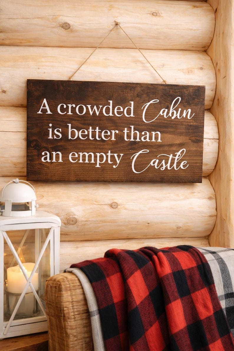 A Crowded Cabin|Lake House Decor|Lake Cabin Decor|Cabin Decor|Rustic Cabin|Small House Decor|Rustic Lake House|Hunting Cabin|Small Cabin image 2