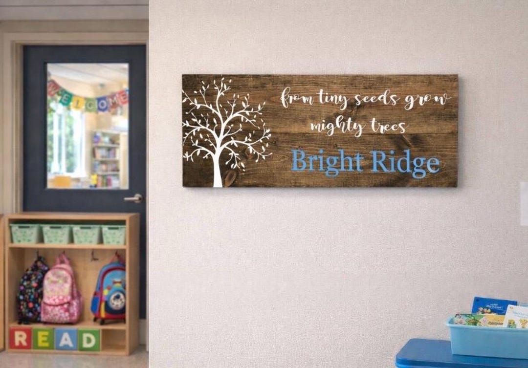From Tiny Seeds Grow Mighty Trees|teacher Gift|personalized Teacher ...