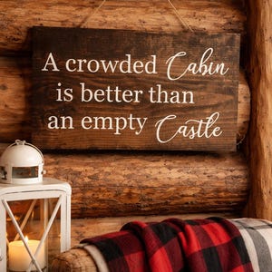 A Crowded Cabin|Lake House Decor|Lake Cabin Decor|Cabin Decor|Rustic Cabin|Small House Decor|Rustic Lake House|Hunting Cabin|Small Cabin image 3