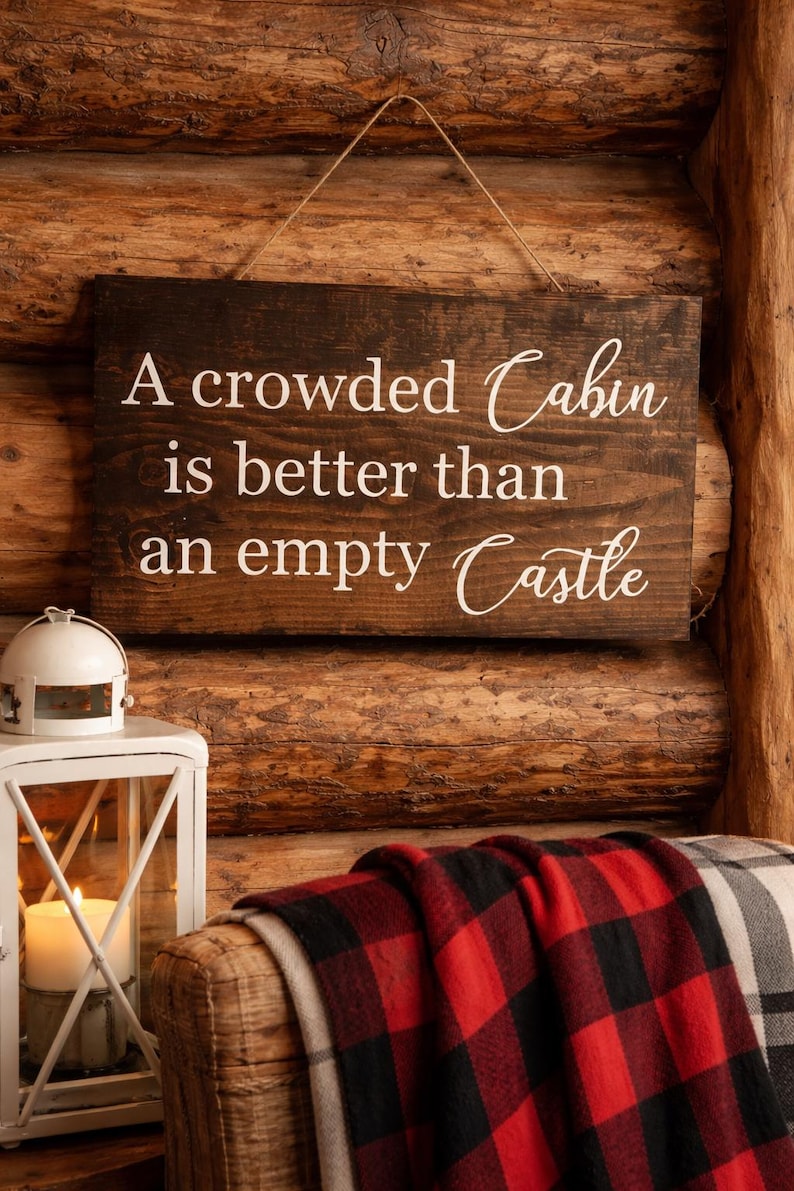A Crowded Cabin|Lake House Decor|Lake Cabin Decor|Cabin Decor|Rustic Cabin|Small House Decor|Rustic Lake House|Hunting Cabin|Small Cabin image 3