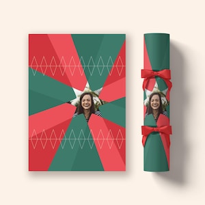 Personalized Christmas Cracker Template: DIY Holiday Printable (Digital Download)