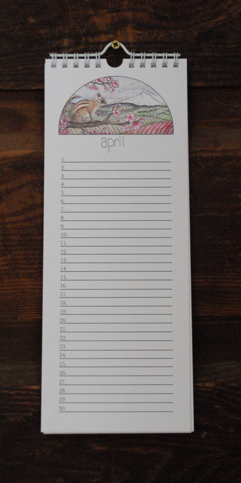 Perpetual Calendar for Birthdays and Anniversaries Etsy