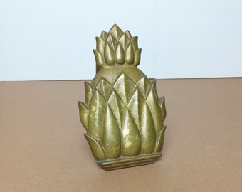 Vintage Solid Brass Pineapple Door Knocker - Newport Harvin