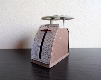 Vintage MITE Postal Scale: American Cottagecore Decor