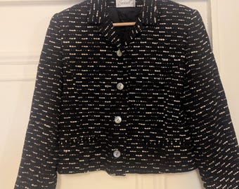 Blazer de mujer estilo velada vintage de los años 80 (¡con hombreras!)