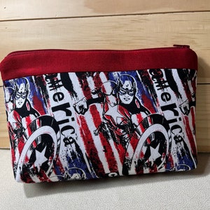Marvel Captain America Cosmetic | Make Up | Travel Bag bild 3