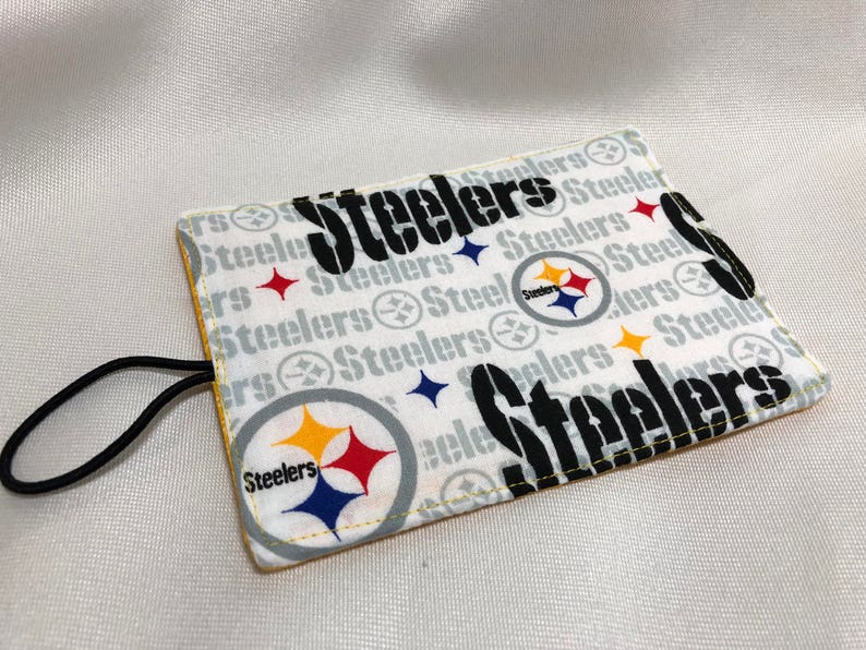 Pittsburgh Steelers Credit Card/Business Card Holder/Wallet | Etsy