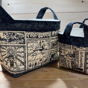 Basket ~ Organizer made with Legend of Zelda Fabric