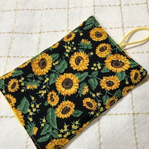 Sunflower Wallet Credit Card Holder | Business Card Holder | Wallet