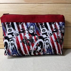 Marvel Captain America Cosmetic | Make Up | Travel Bag bild 2