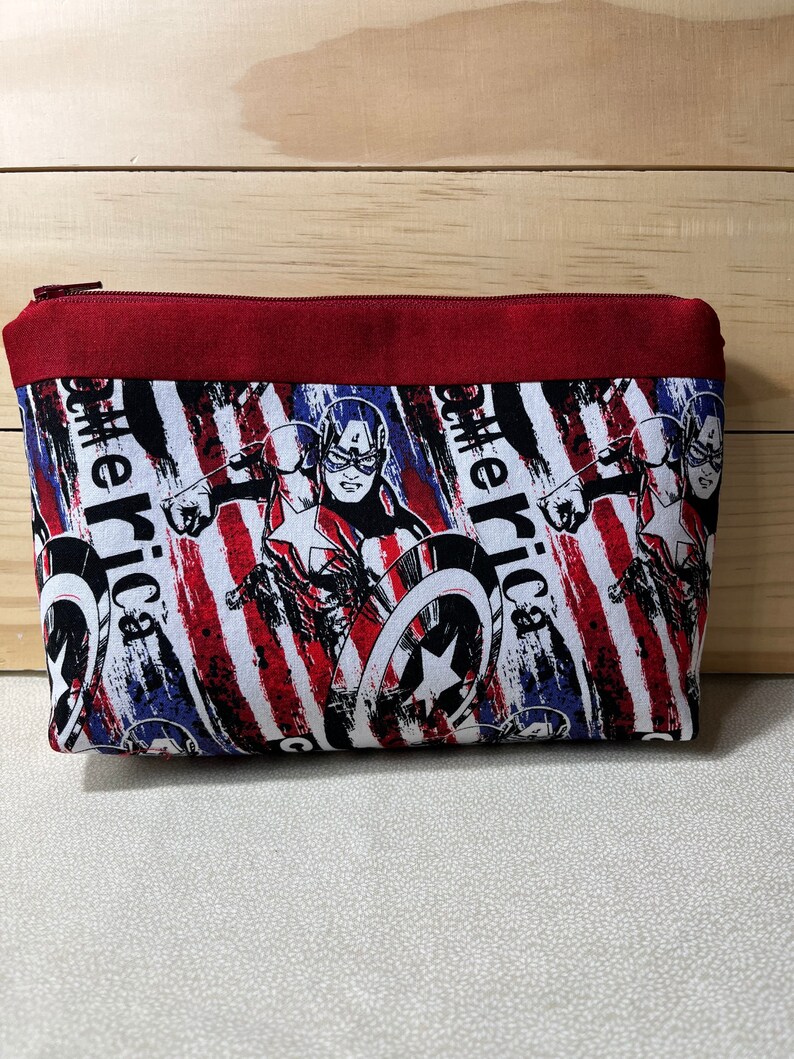 Marvel Captain America Cosmetic | Make Up | Travel Bag bild 2