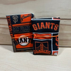 Credit Card Holder | Business Card Holder | Wallet made with San Francisco Giants Fabric
