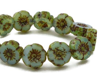 RICO DESIGN - 10 Perline Perlate - Bianche - 12 Mm - Foto 8