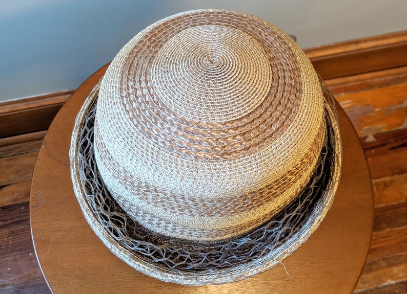 Vintage Straw Bowler Hat for Women Festival Hat Spring Hat Etsy