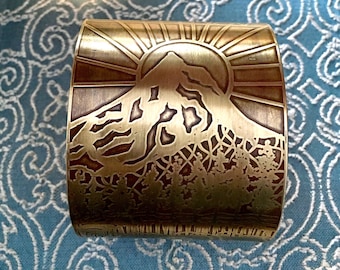 Mt. Hood 2"x6" Extra Large Cuff Bracelet