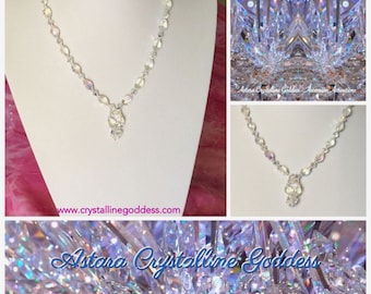 Timeless Crystal Necklace Swarovski Crystal Light Ascension Jewellery