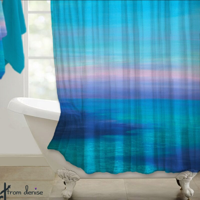 Beach Shower Curtain - Etsy