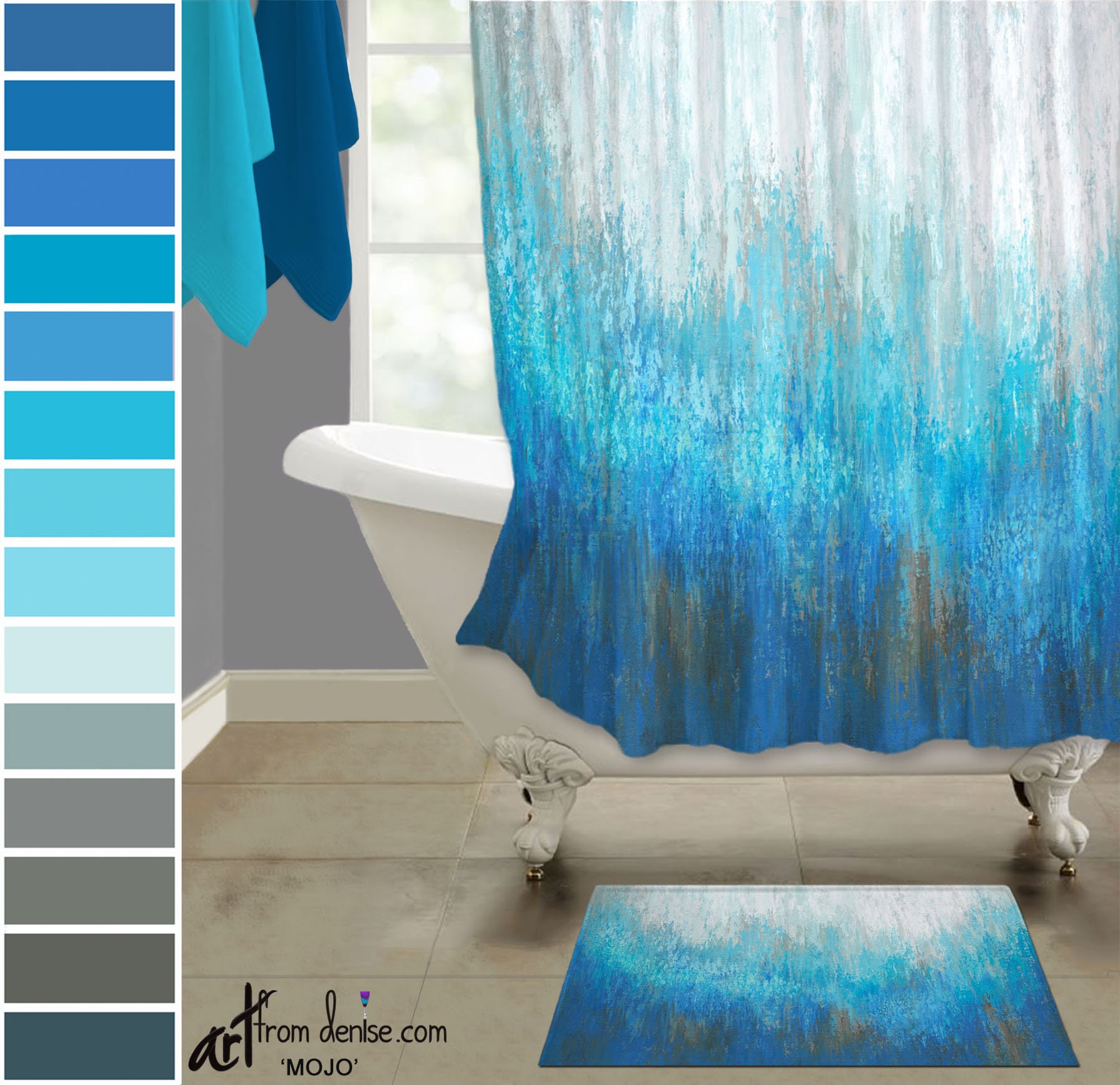 Brown Aqua Gray Navy Blue Shower Curtain Bath Mat Sets Ireland Navy Blue Shower Curtain Bath Mat Sets, Navy Teal Gray Shower Curtain