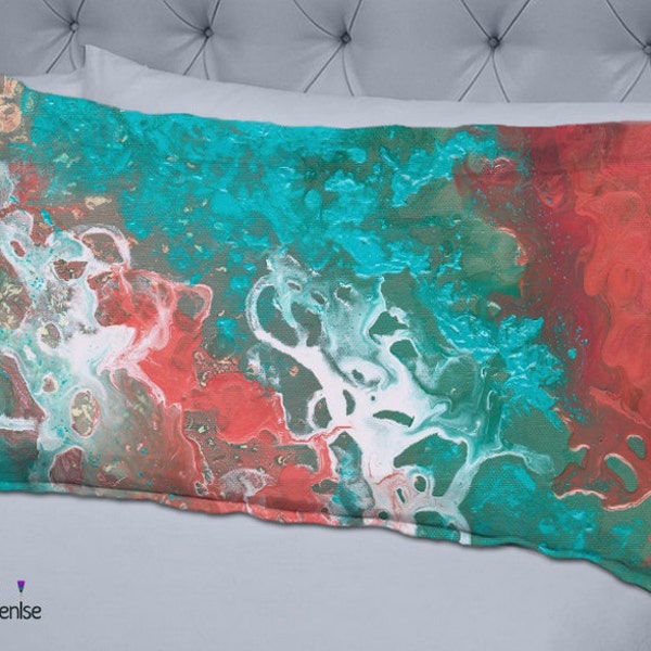 Coral Seafoam Green Etsy