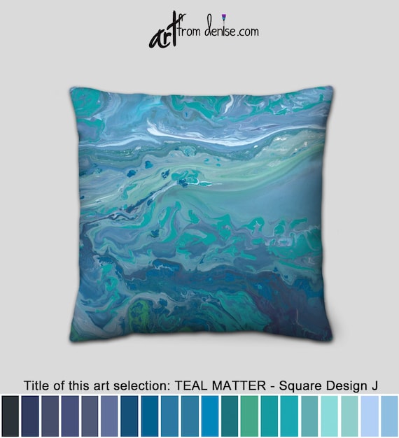 abstract couch pillows