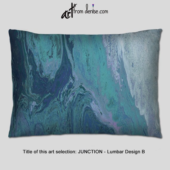 Navy blue cheap bed rest pillow