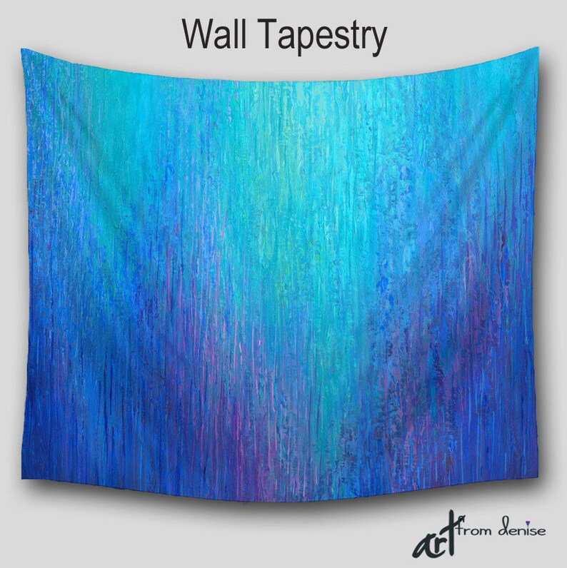 Pillow Shams Aqua Teal Jewel Tone Designer Bedding Purple Etsy