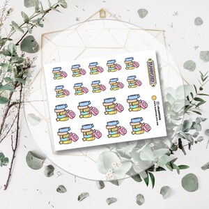Washi Stack - Pegatinas de planificador para Erin Condren, planificador feliz, planificador de recuerdos, inkwell, Kikki K
