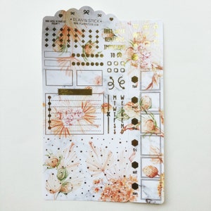 Oasis Hobonichi Weeks Ultimate Sticker Kit - 15 Foil Options | Foiled Stickers | Planner Stickers | Weekly Stickers