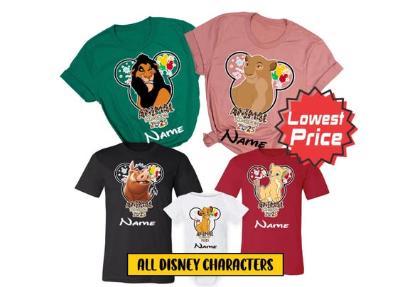 Disney animal kingdom shirts, Disney shirts, Disney t shirts 2025 or 2026, Disney trip shirt, Disney world shirt, Disney vacation. LuluS16