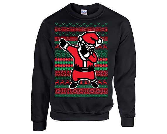 Dabbing santa ugly christmas Sweater , Xmas Sweater, Christmas party, Holiday gift Dabbing santa ugly christmas Sweater , Xmas Sweater, Christmas party, Holiday gift