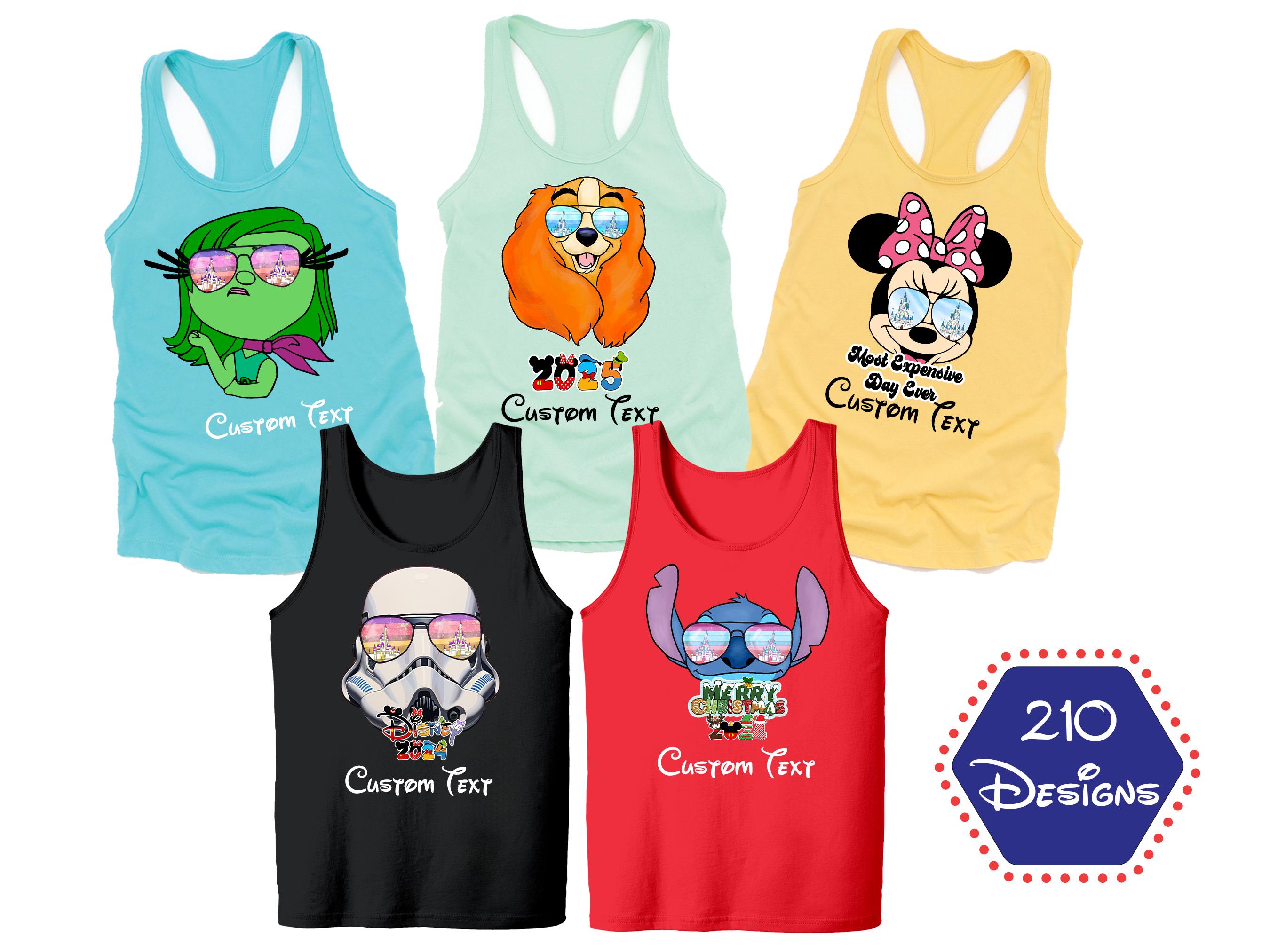 Disney tank top, Disney tank tops, Disney family tank tops  2024 or 2025, Disney trip tanks, Disney world tank tops. Lulu441