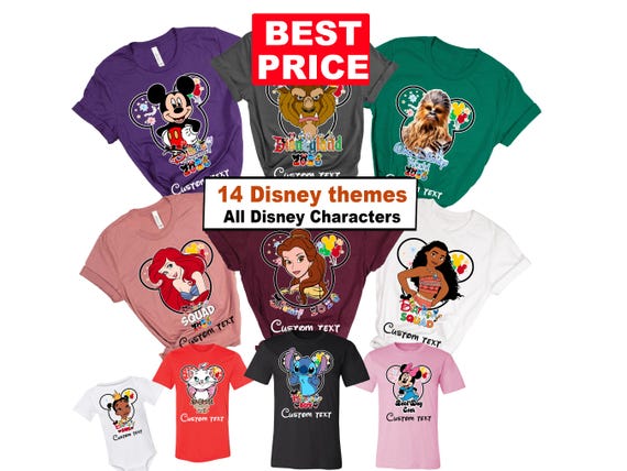Disney family shirts, Disney Shirts 2026, Disney matching shirts, Disney trip shirt, Disney world shirt, Disney vacation Lulu2234