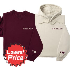 Couple hoodies, Couple engagement gifts, couple sweatshirts, couple gifts. Matching hoodies, Valentine&#39;s Day hoodies, wedding hoodies.