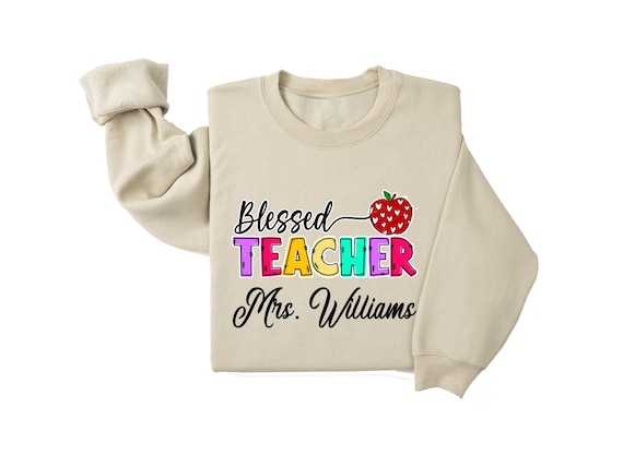 Teacher sweatshirt, custom teacher sweatshirt, teacher sweatshirt, Christmas sweatshirt, custom sweatshirt.
