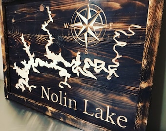 Nolin Lake Map