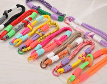 10 Colors Cell Phone Strap，Wrist Phone Lanyard，Wristlet Phone Carry Strap Cords，Cell Phone Connector Accessories,Handmade Keychain Strap
