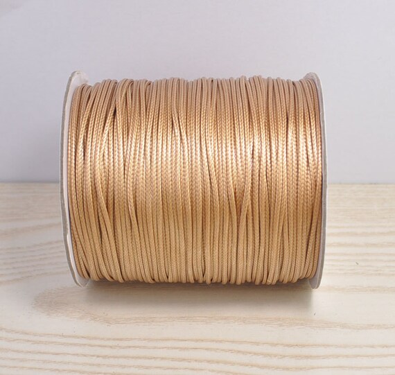 10yards Wax Cord,1.5mm Brown Waxed String,multi Color Waxed Polyester  Thread,bracelet Necklace Making,leather String Cord Supply W141 