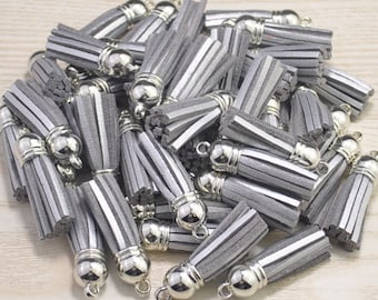 PATIKIL 1.5 Inch Pompons Similicuir, 30 Pcs Pompons Similicuir Suédé