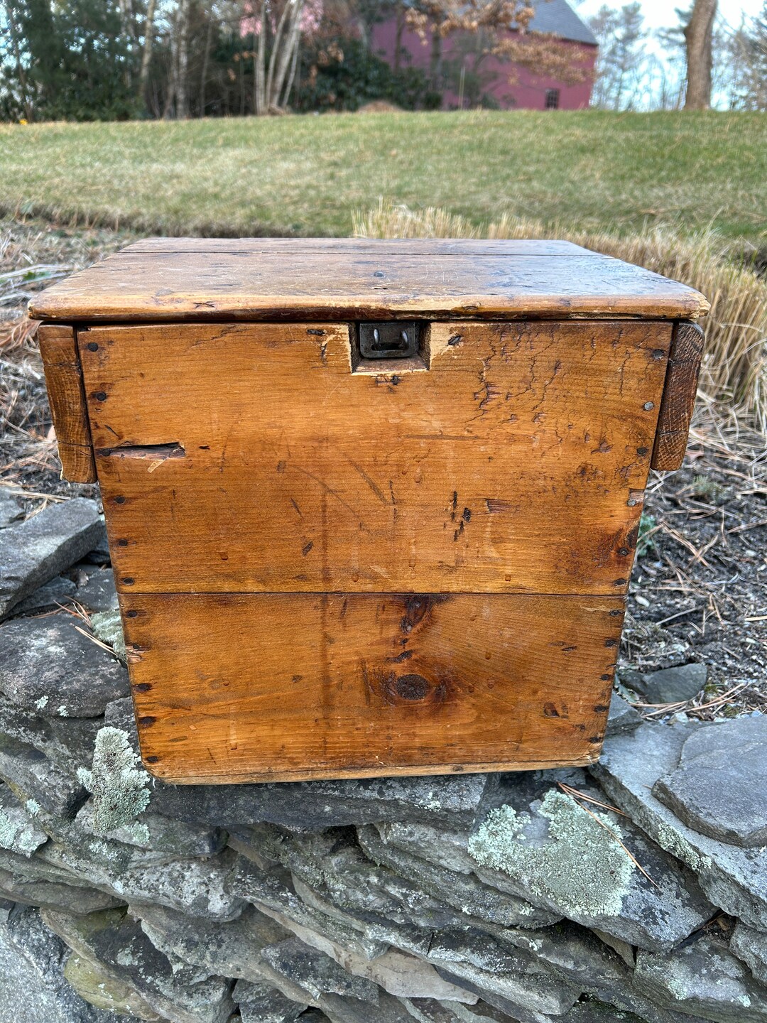 Photo inspiration: Gallery Detail: Antique Crate Egg Shipping Crate Country Store Display Vintage Boston
