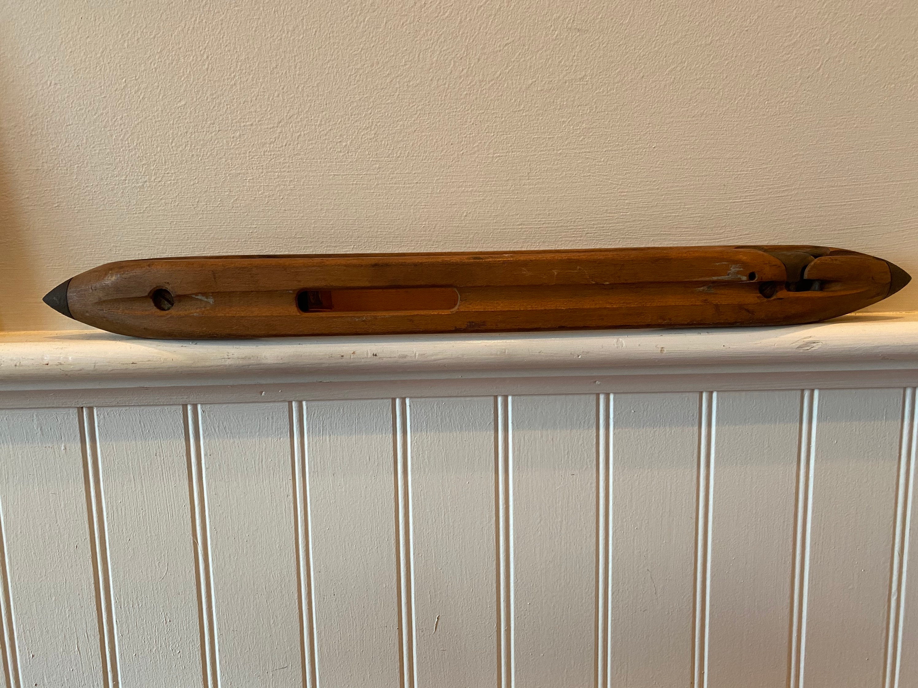 Vintage Weaving Shuttle Antique Weaving Shuttle Weaving Etsy