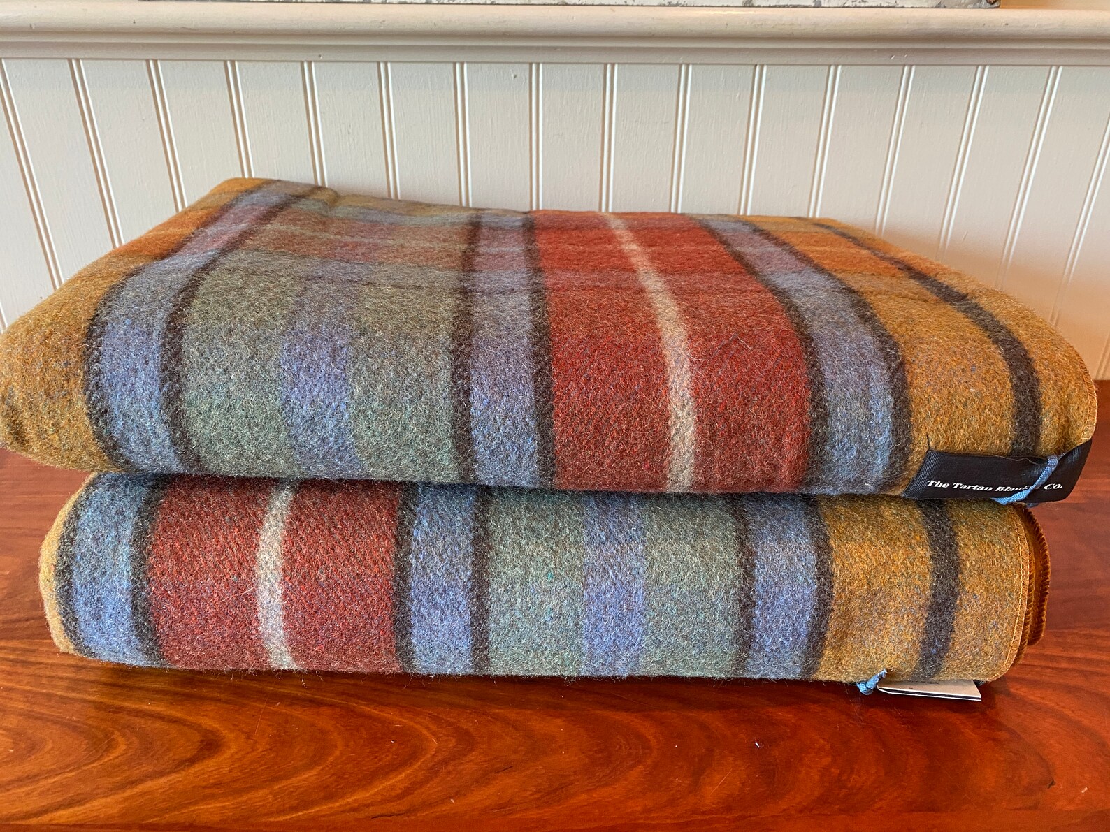 Wool Blanket King Size Blanket in Buchanan Antique Tartan Etsy