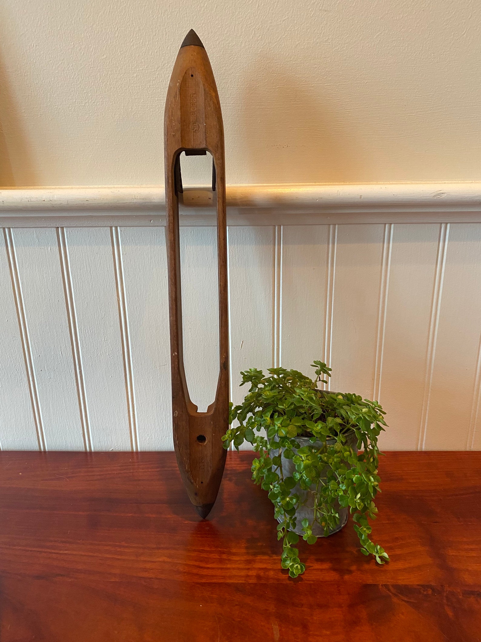 Vintage Weaving Shuttle Antique Weaving Shuttle Weaving Etsy