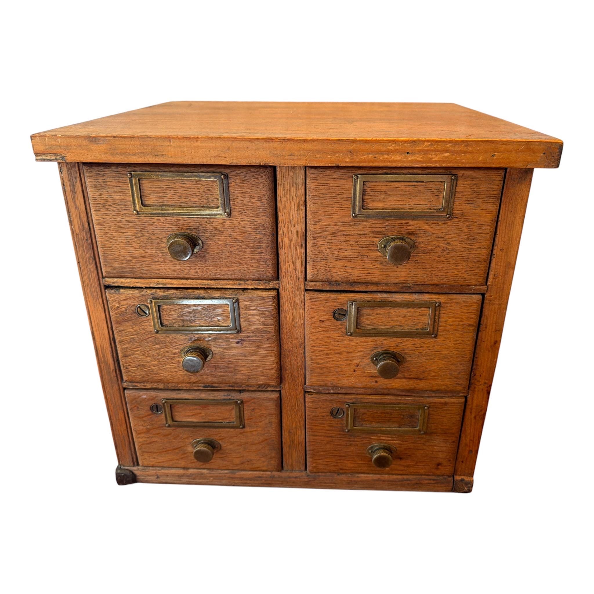 Antique Library File Cabinet - Etsy