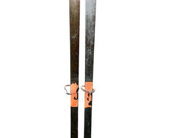 Rossignol Strato 102 Antique Refurbished Ski Wall Art Set