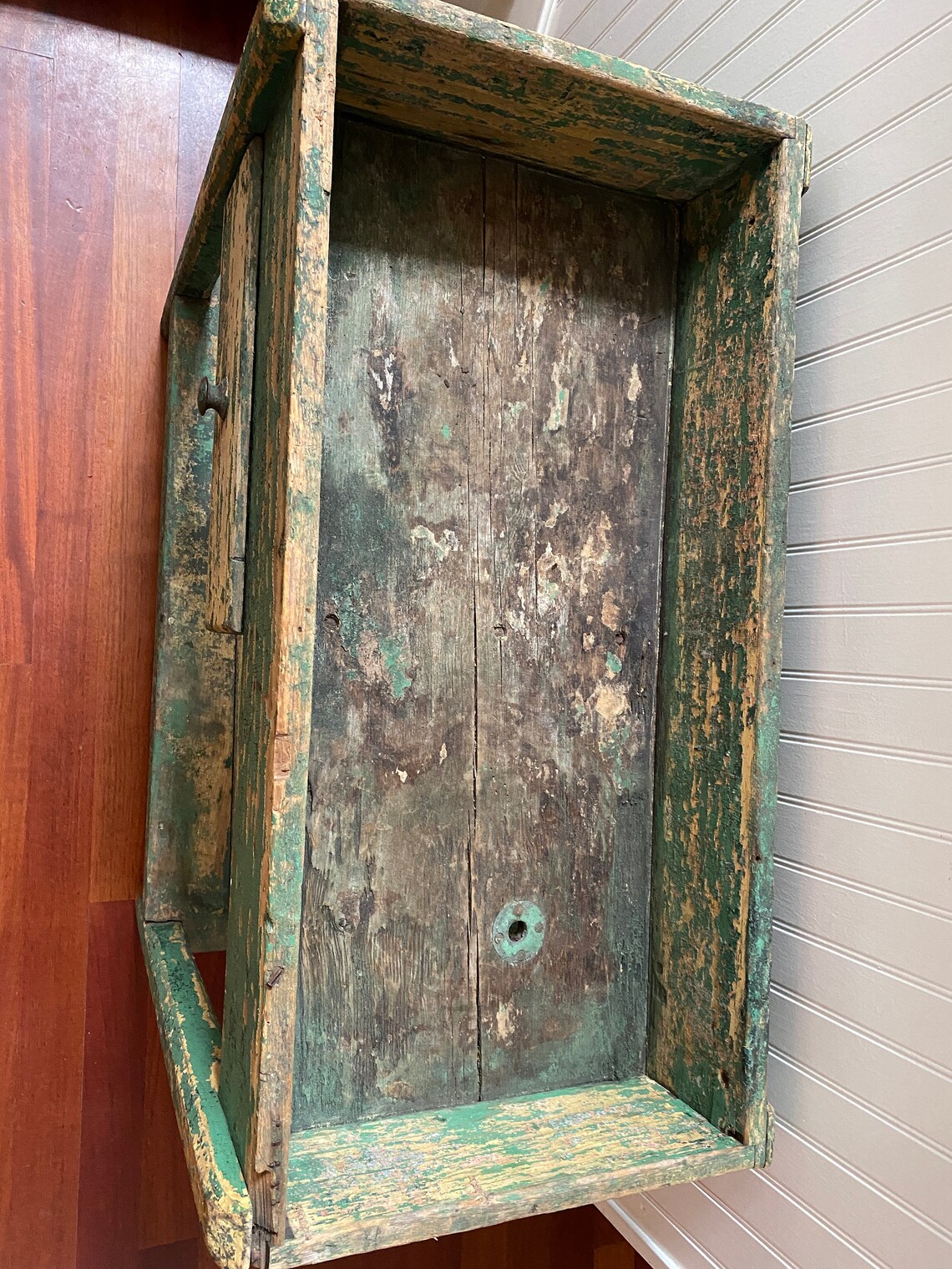 vintage wooden sink