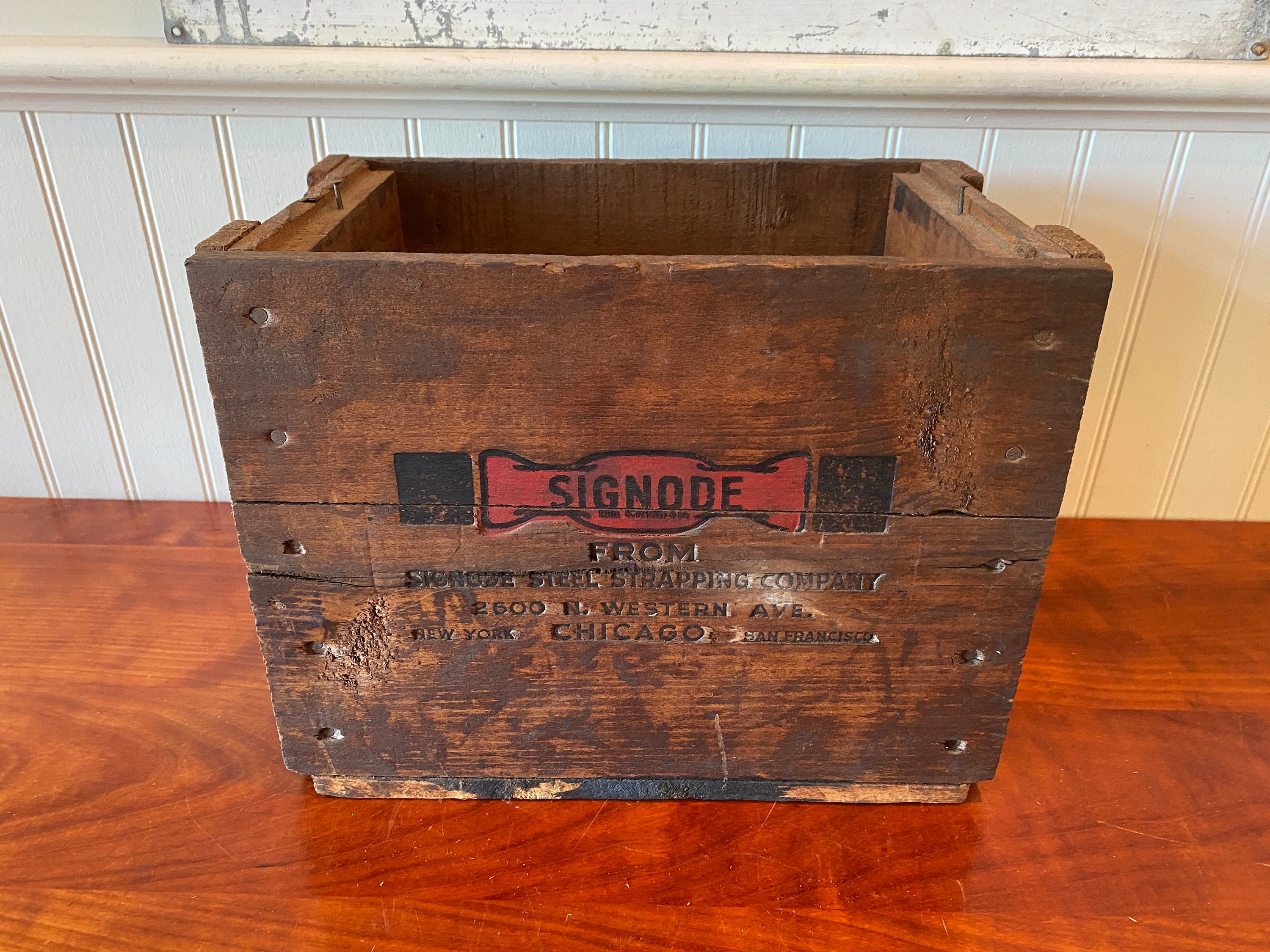Vintage Wooden Box Vintage