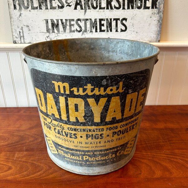 Galvanized Bucket Etsy
